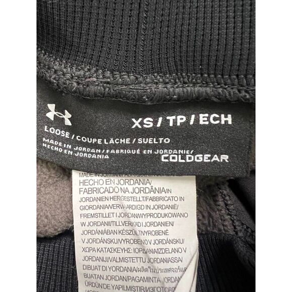 Under Armour ColdGear Wide Leg Pants Thermal Fleece Lined Loose Fit Women's XS - Picture 3 of 4